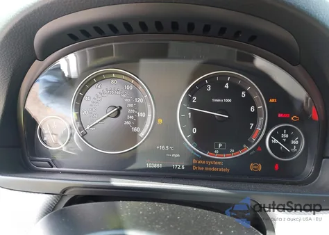 2014 BMW 550I xDrive z USA, uszkodzony, nr VIN WBAKP9C5XED692104